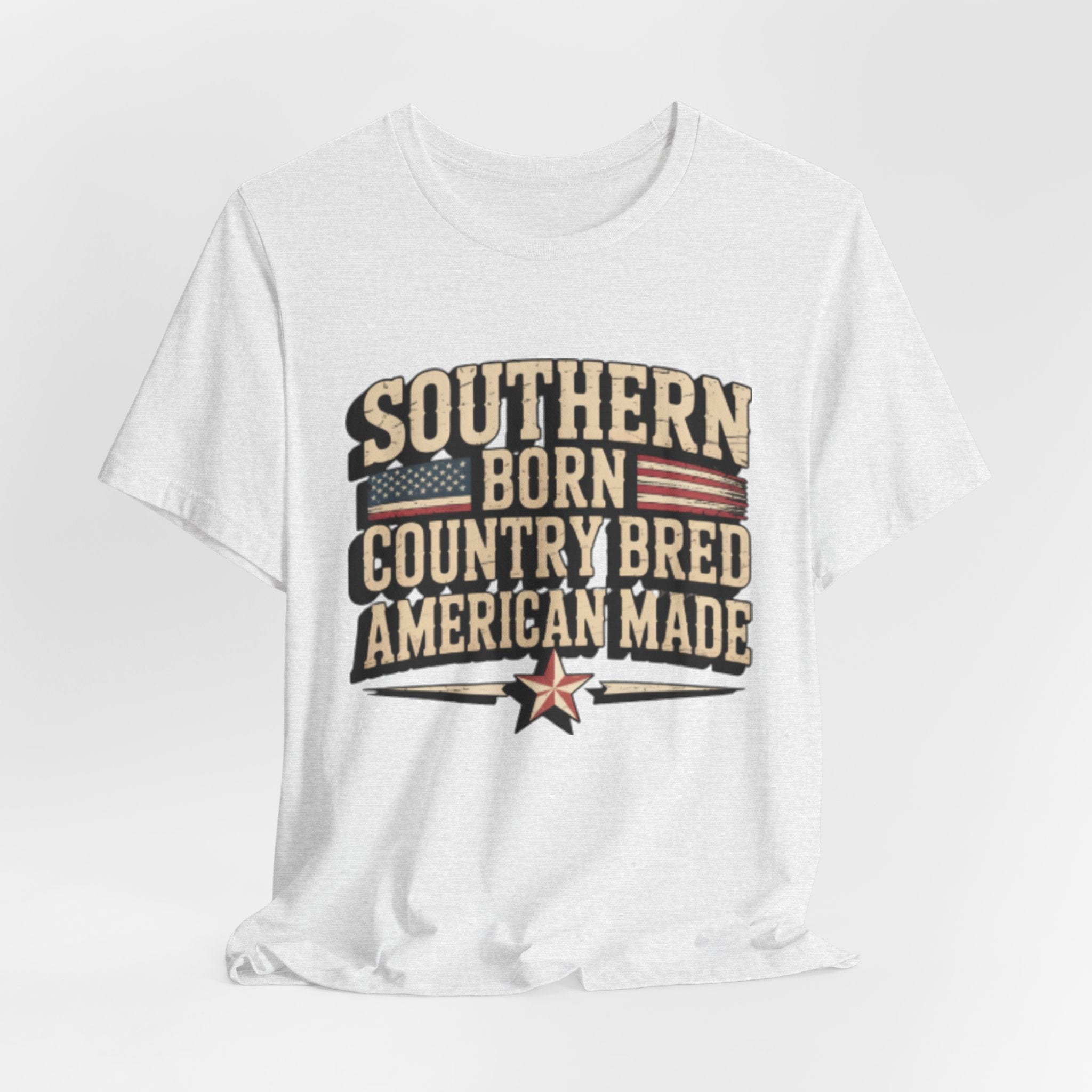 Southern Born Country Bred American Made Tee