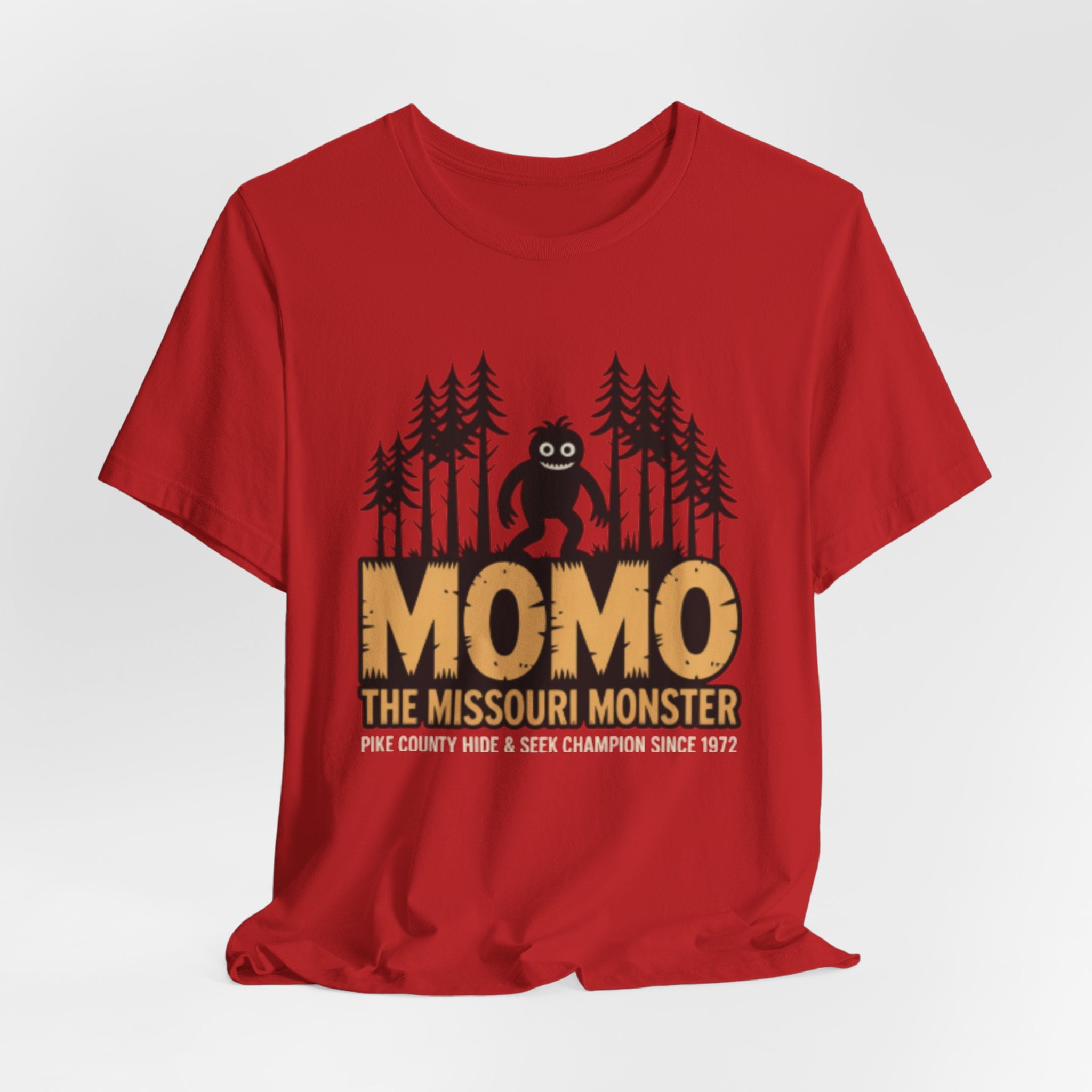 Momo the Missouri Monster Cute Cryptid Tee