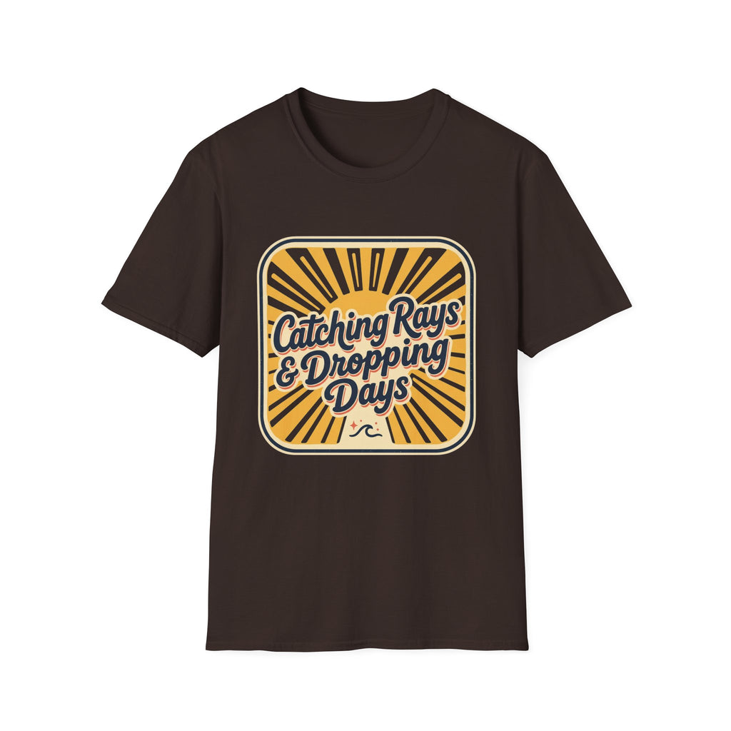 Catching Rays & Dropping Days Retro Sun Tee