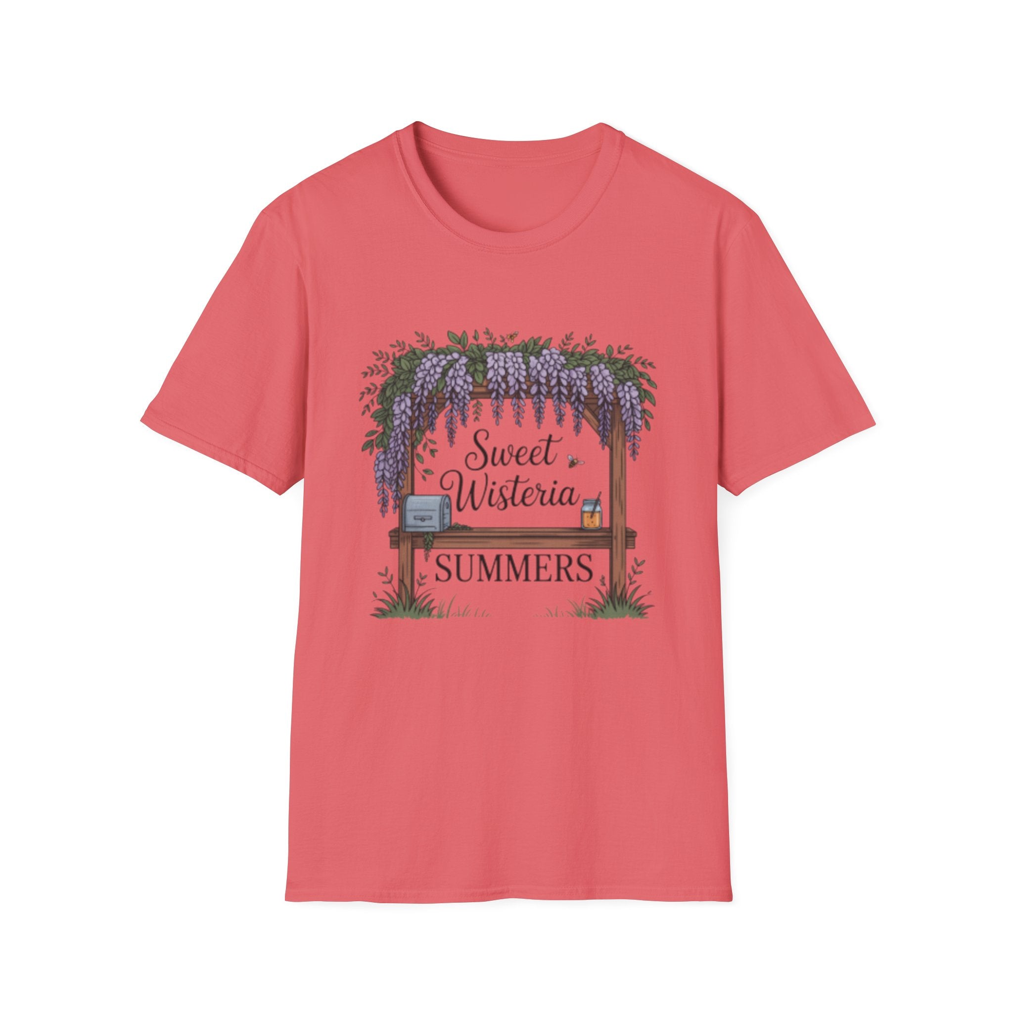 Sweet Wisteria Arbor T-Shirt | Floral Spring Tee