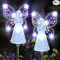 Solar Angel Cemetery Lights (Set of 2)