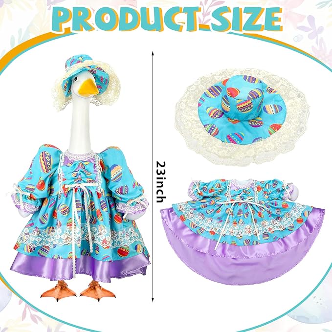 Easter Porch Goose Outfit