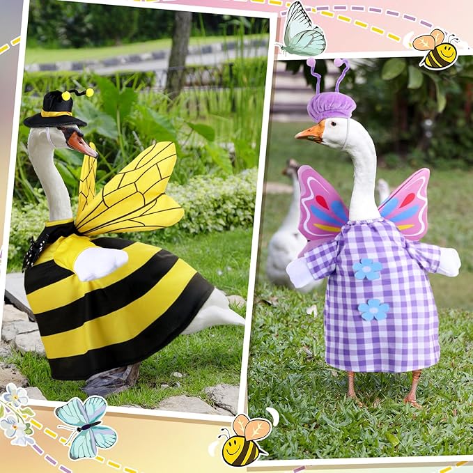 Porch Goose Bee Costume Outfit