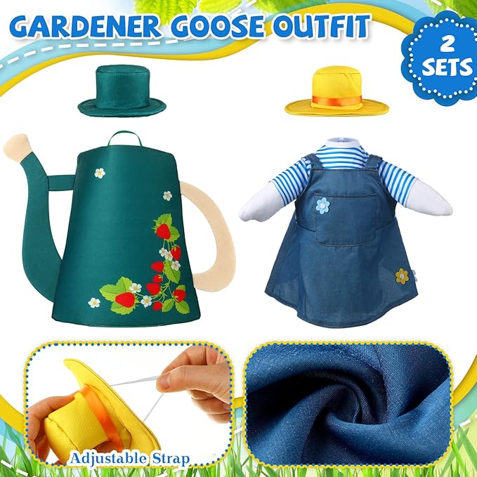 Porch Goose Watering Can Costume Outfit – Set of 2