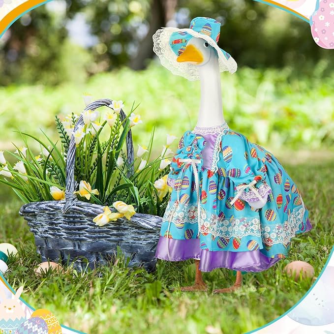 Easter Porch Goose Outfit