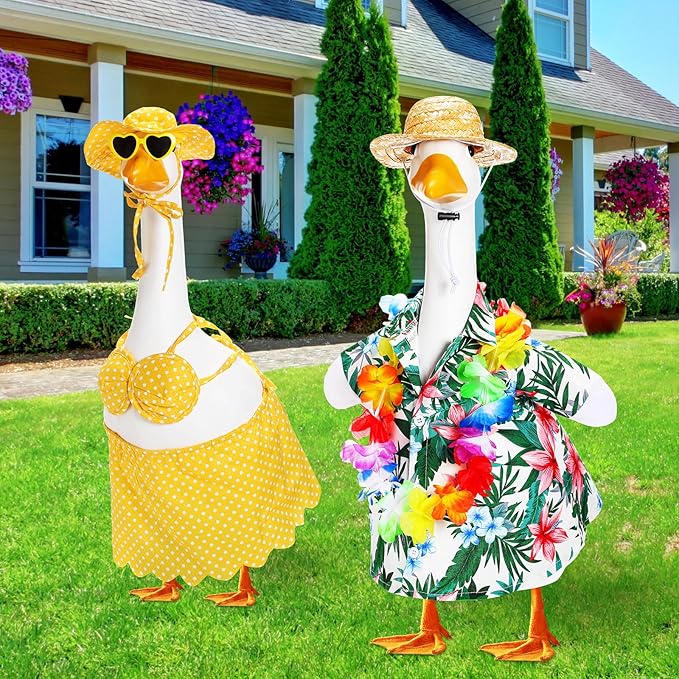 Hawaiian Luau Goose Outfit – Bikini, Set of 2