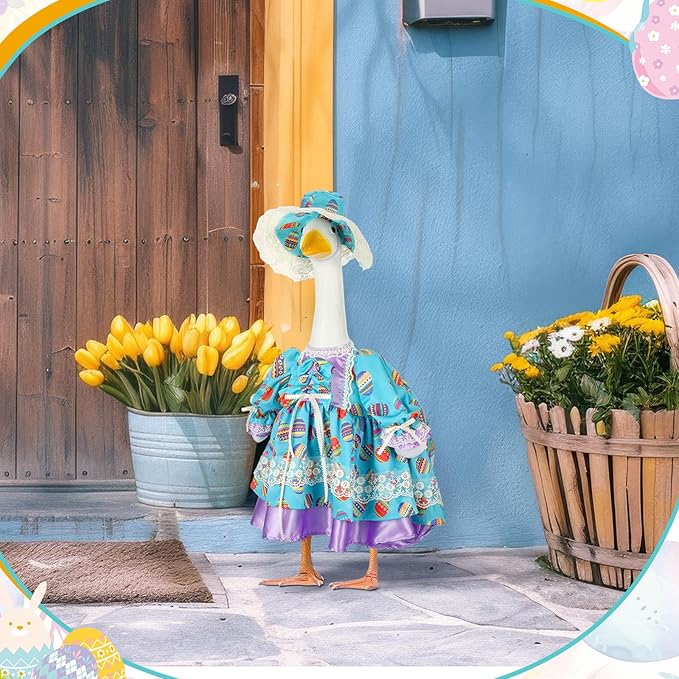Easter Porch Goose Outfit