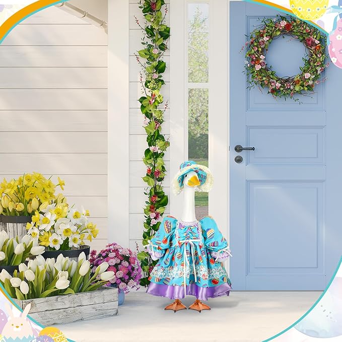 Easter Porch Goose Outfit