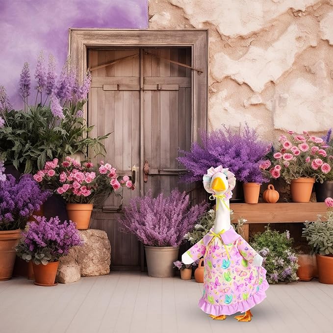 Spring Butterfly Goose Outfit