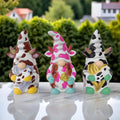 Cow Gnome Trio Mini Garden Statue Set of 3