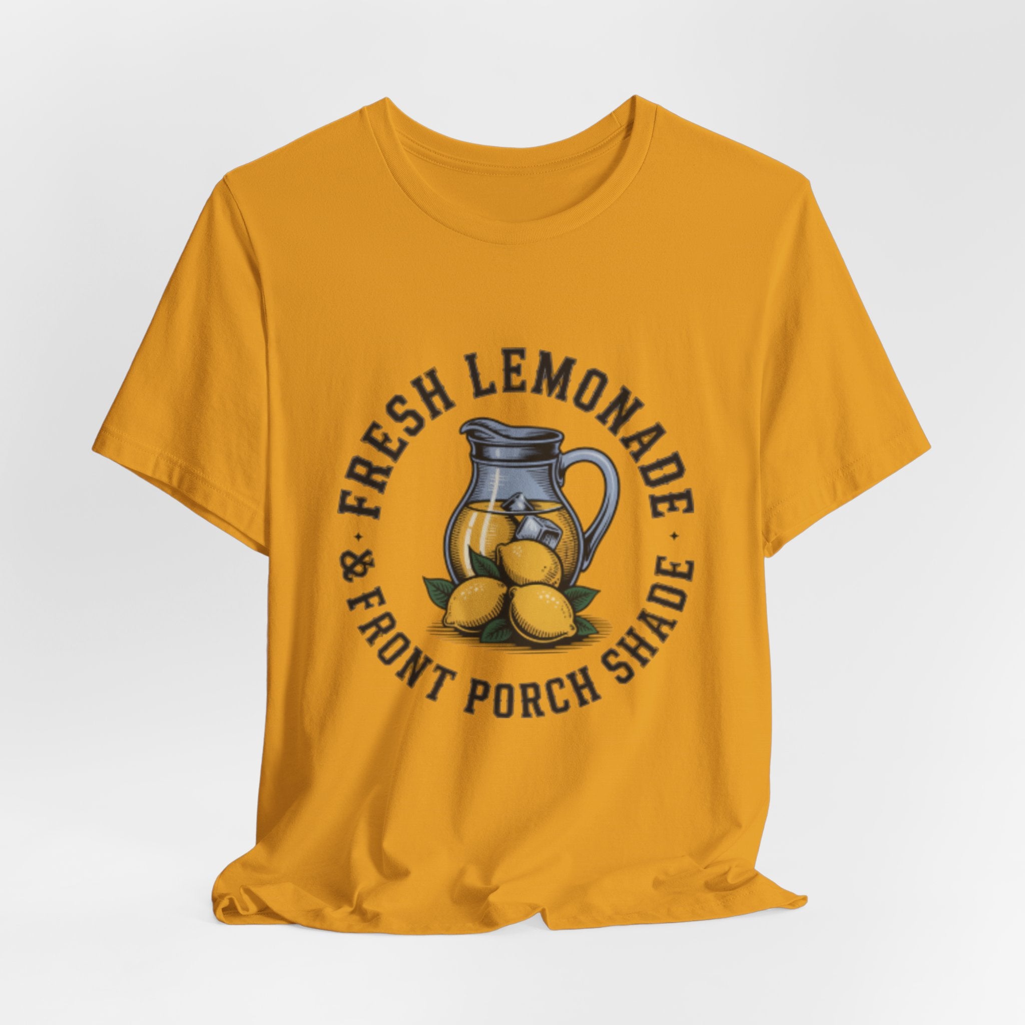 Fresh Lemonade Front Porch Shade T-Shirt — Southern Summer Lemonade Graphic Tee