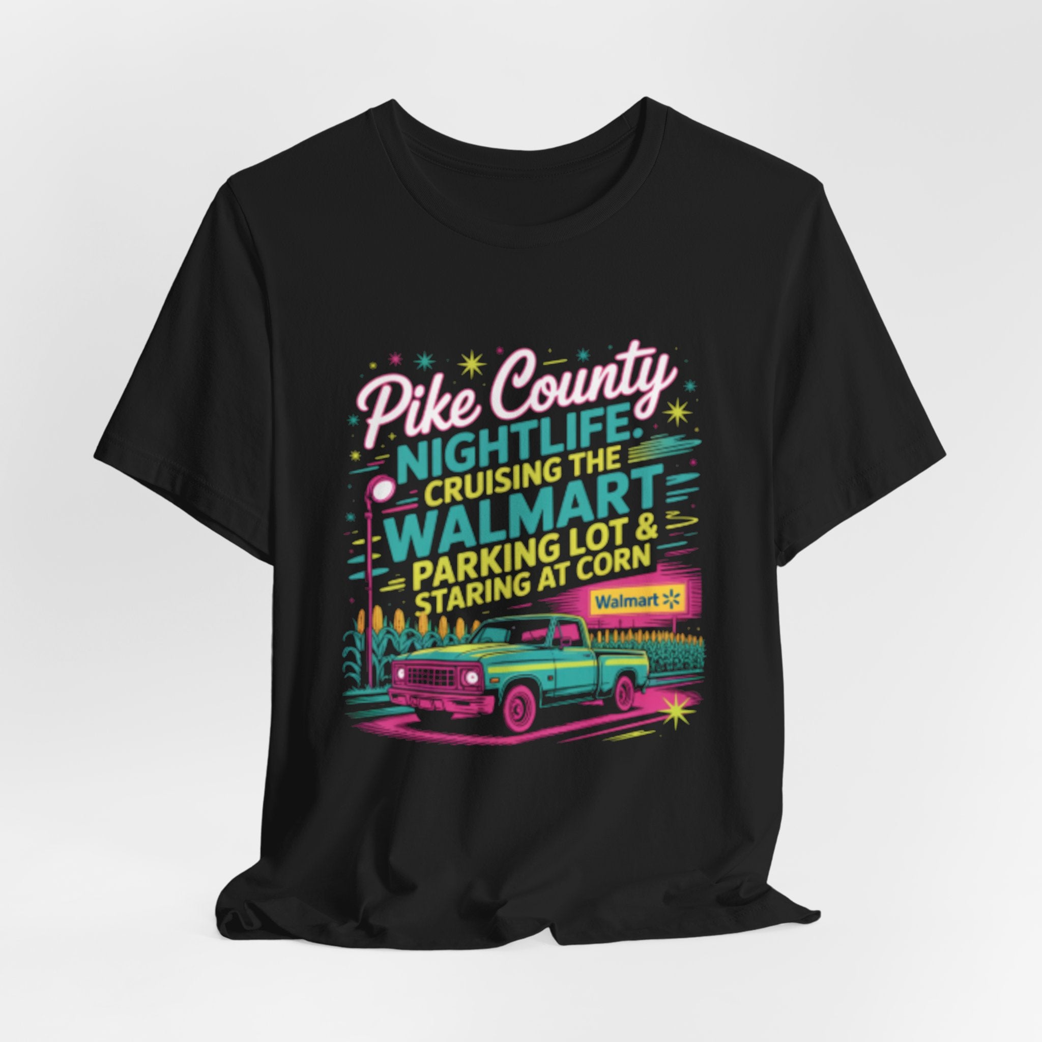 Cruising the Walmart Parking Lot Pike County Nightlife Tee