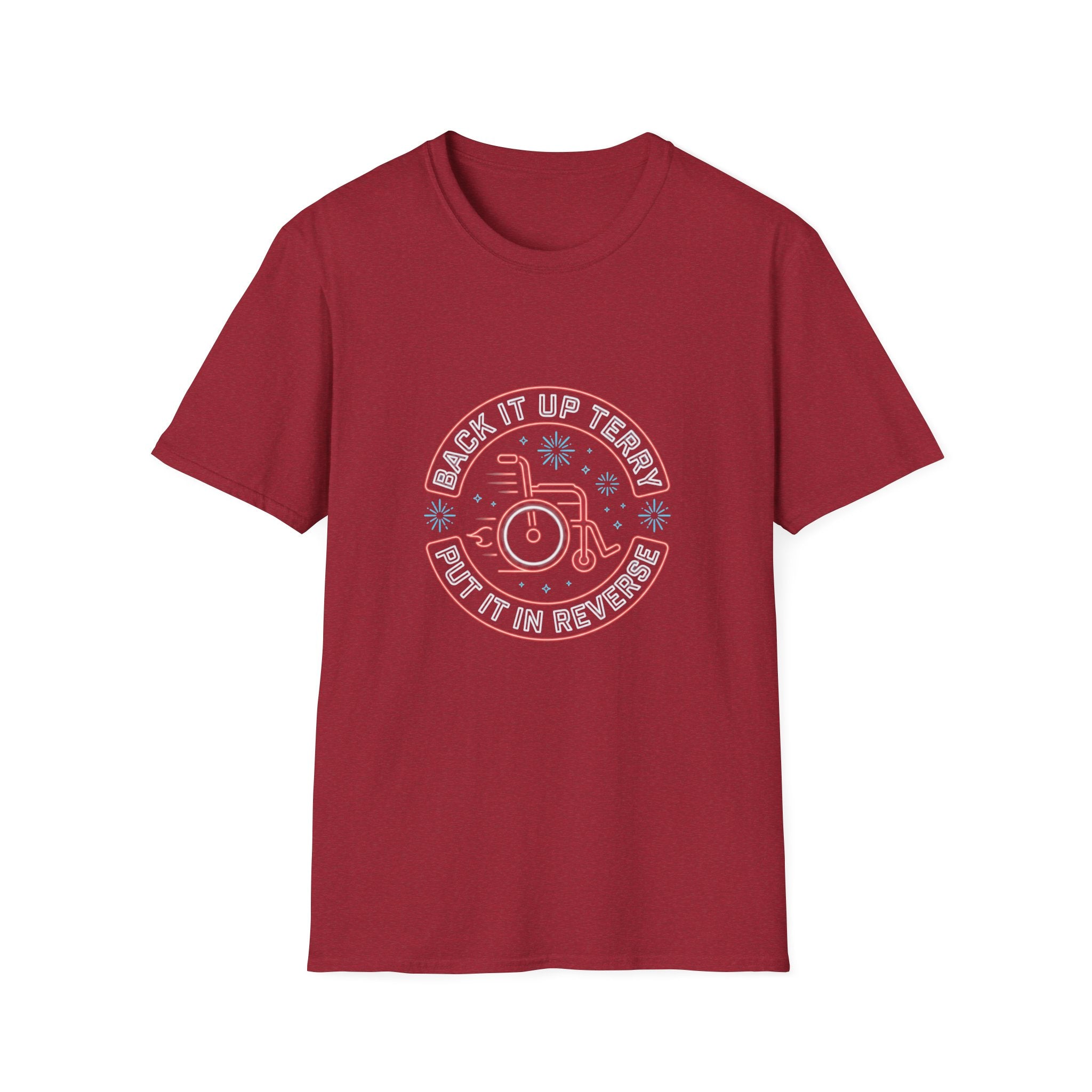 Back Up Terry T-Shirt — Funny Back Up Terry Graphic Tee