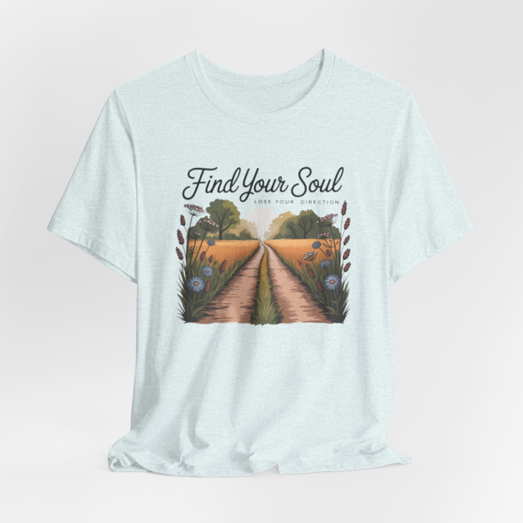 Find Your Soul Tee - Scenic Country Road Graphic T-Shirt