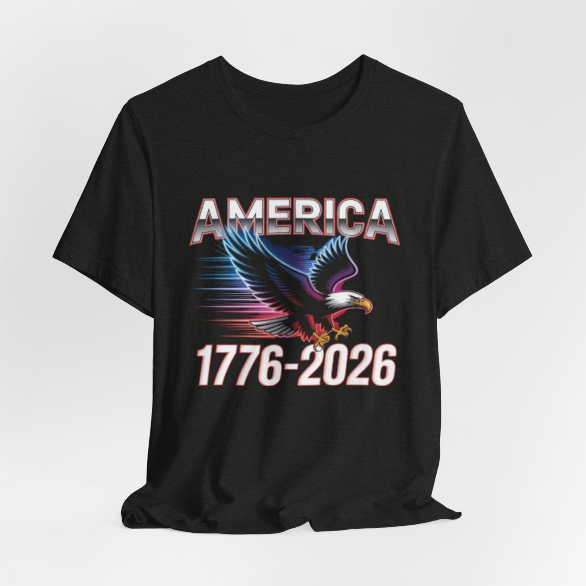 America Eagle Tee — 'America 1776–2026' Patriotic Fourth of July T-Shirt