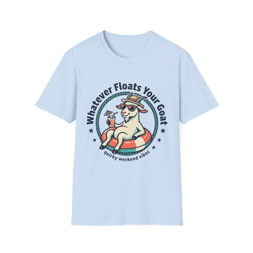 Whatever Floats Your Goat Summer Vacation Tee