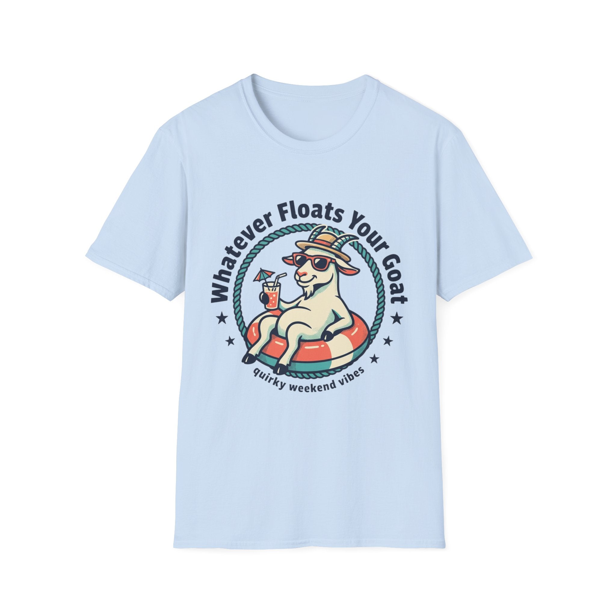 Whatever Floats Your Goat Summer Vacation Tee