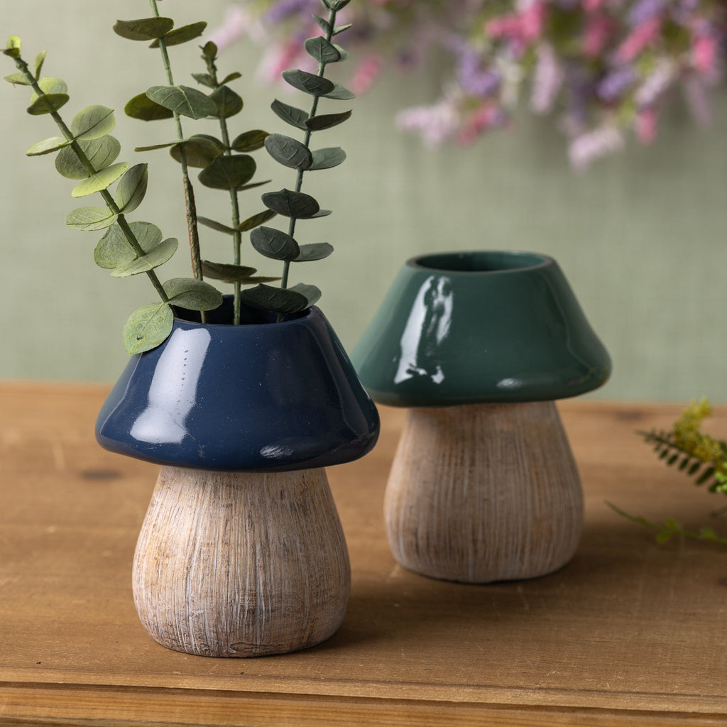 Garden Mushroom Planters – Set of 2