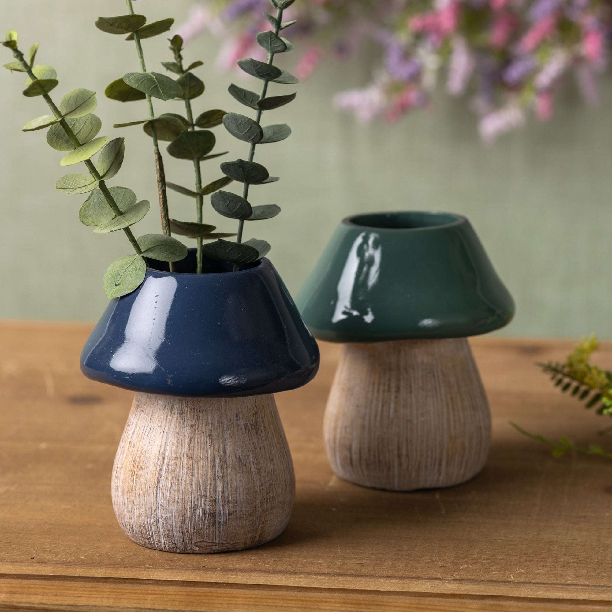 Garden Mushroom Planters – Set of 2