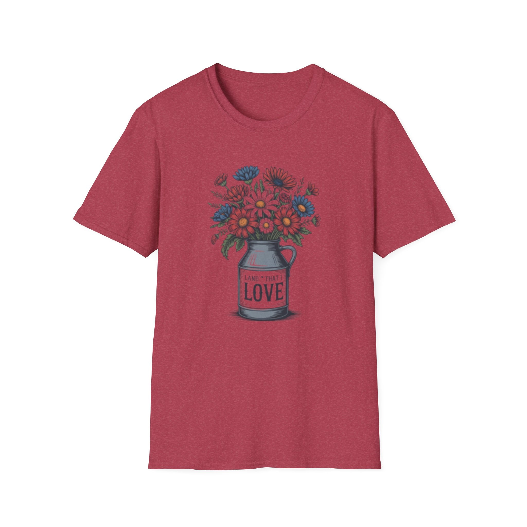 Vase of Wildflowers T-Shirt | Floral Bouquet Tee