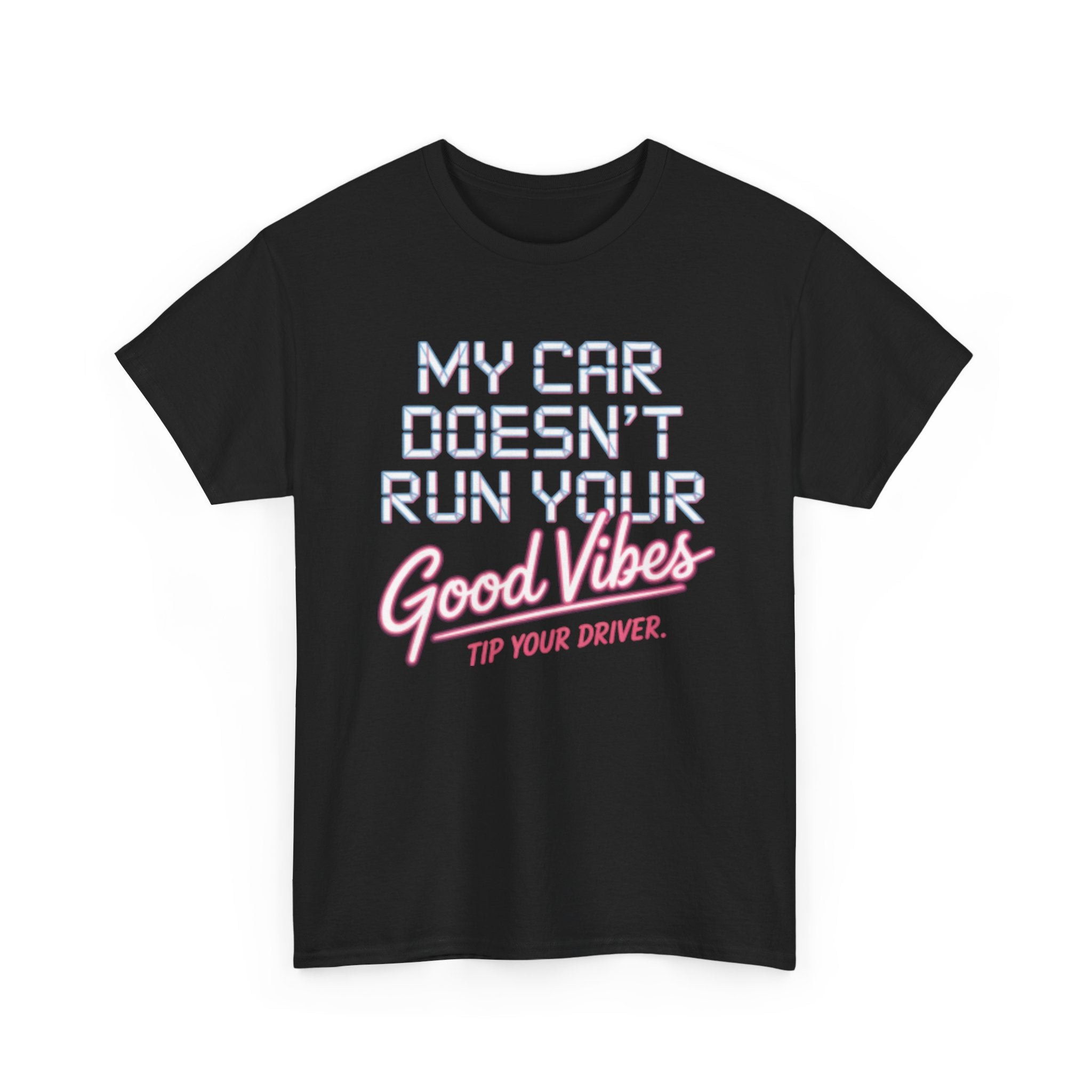 Funny DoorDash T Shirt Delivery Driver Tip Gas Money Car Mileage Humor Tee