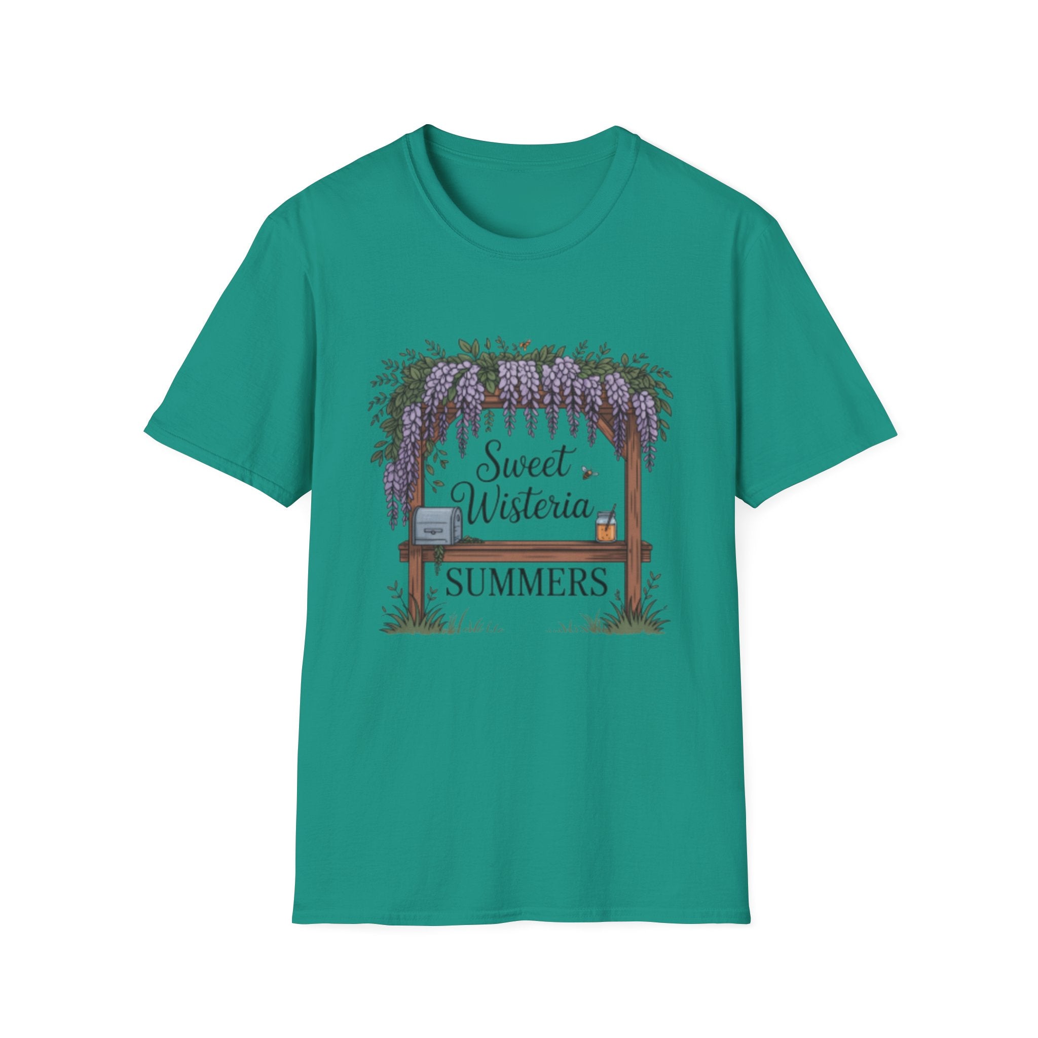 Sweet Wisteria Arbor T-Shirt | Floral Spring Tee
