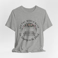Let the World Rush — Porch Swing T-Shirt ("Let the World Rush I'm Staying on the Porch")