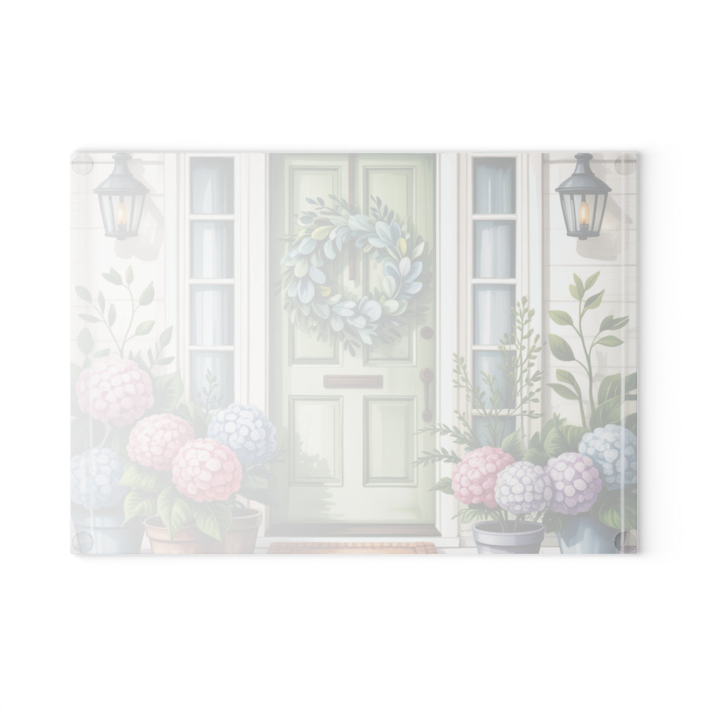 Realtor Closing Gift Glass Cutting Board New Homeowner Housewarming Platter