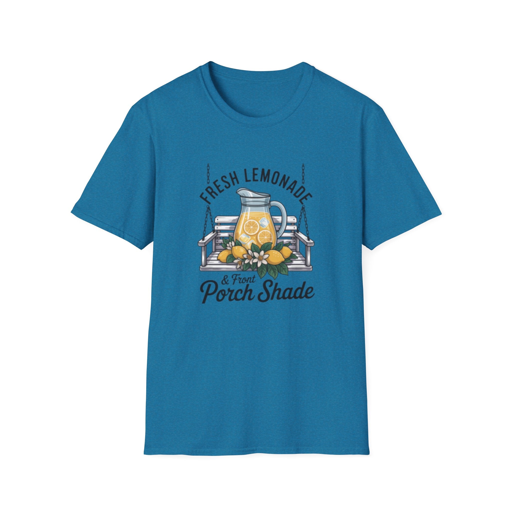 Fresh Lemonade Front Porch Shade T-Shirt | Porch Shade Summer Drink Design