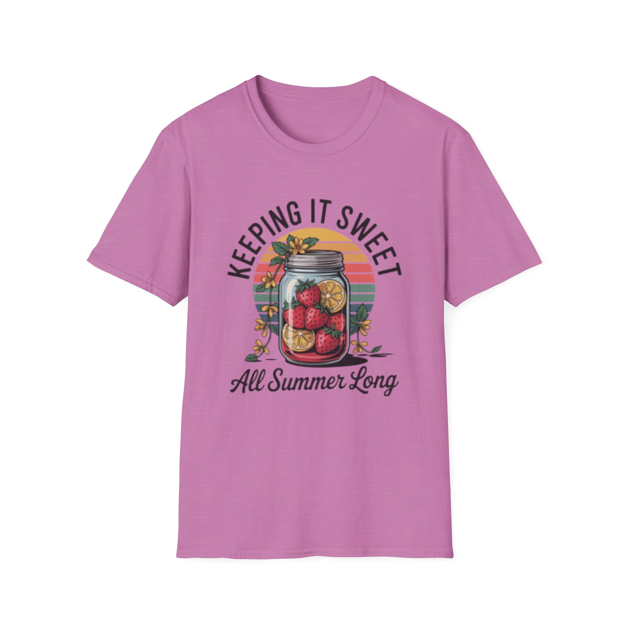 Keeping It Sweet mason jar shirt | T-Shirt, summer fruit design