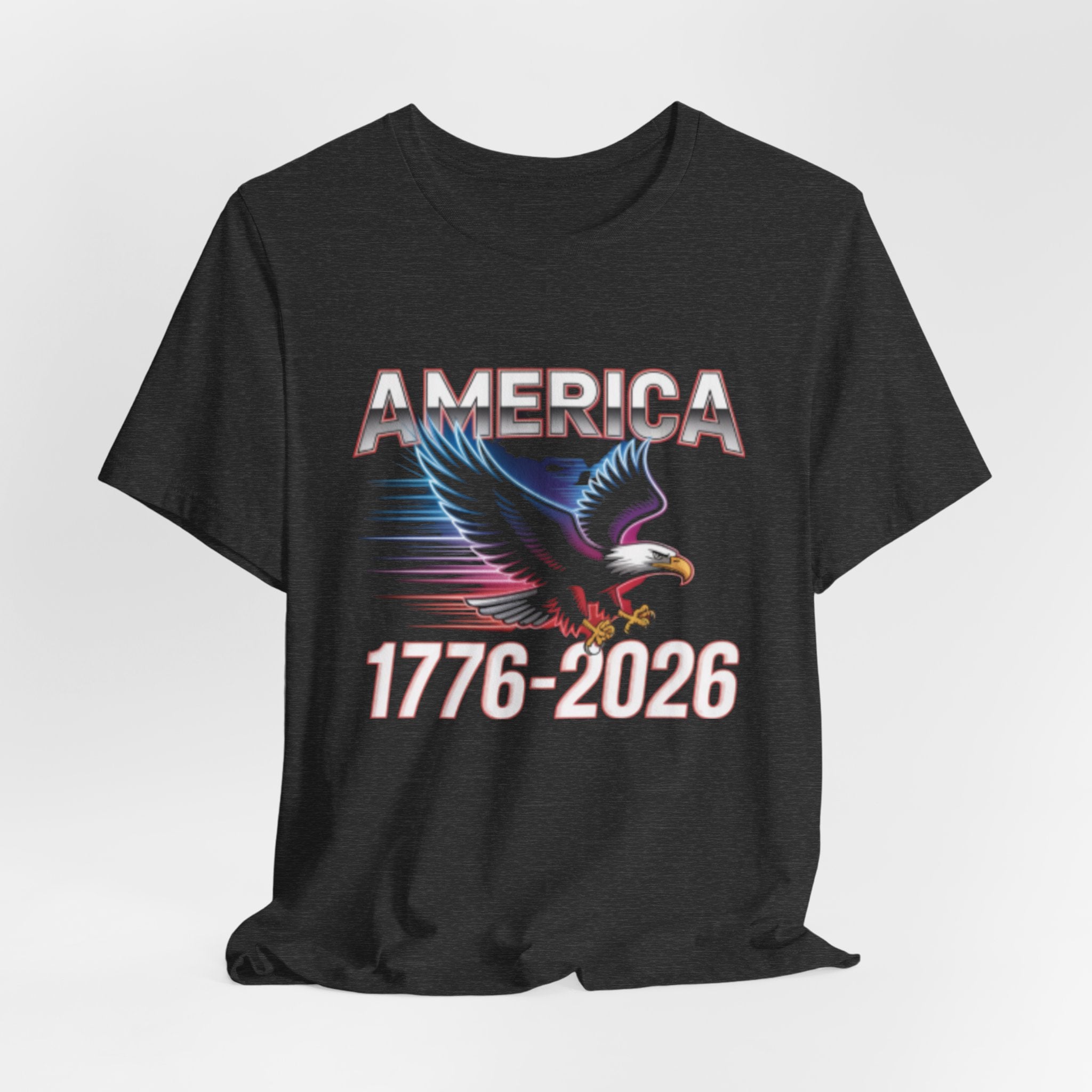 America Eagle Tee — 'America 1776–2026' Patriotic Fourth of July T-Shirt