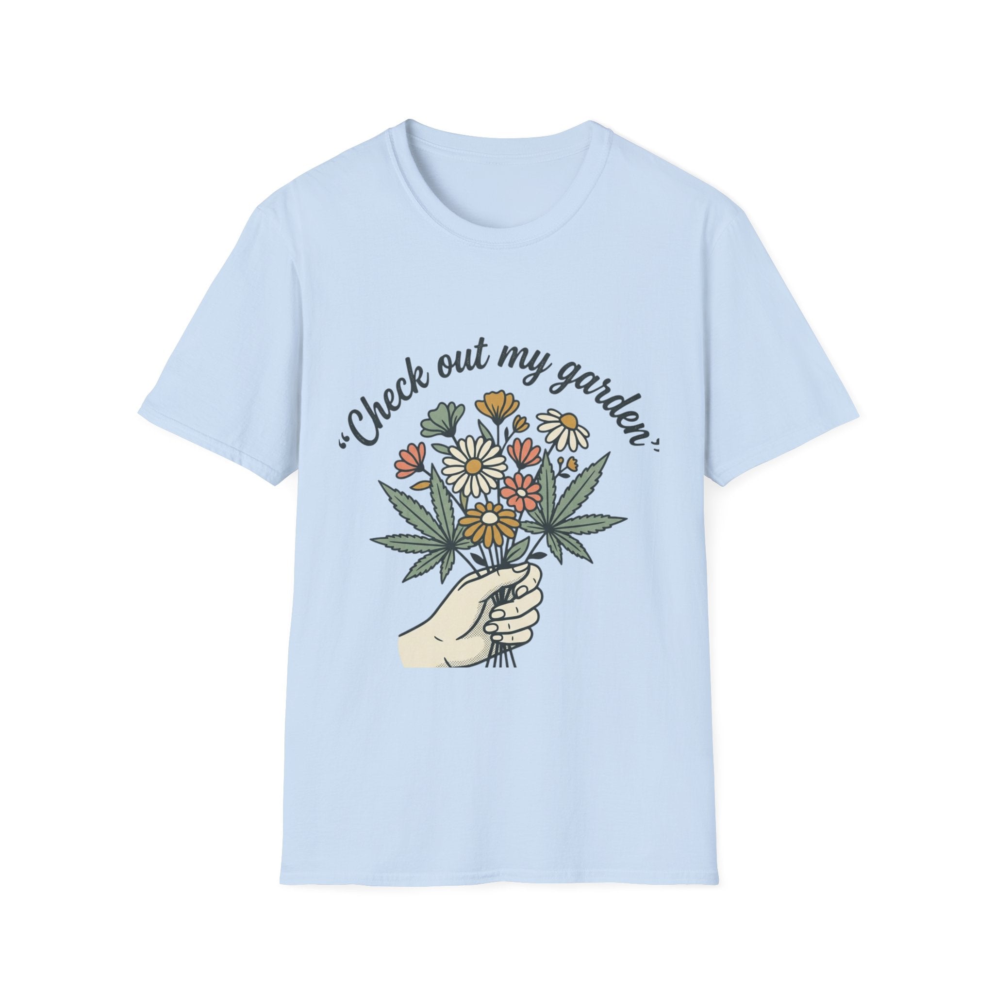 Check Out My Garden Floral Bouquet Tee