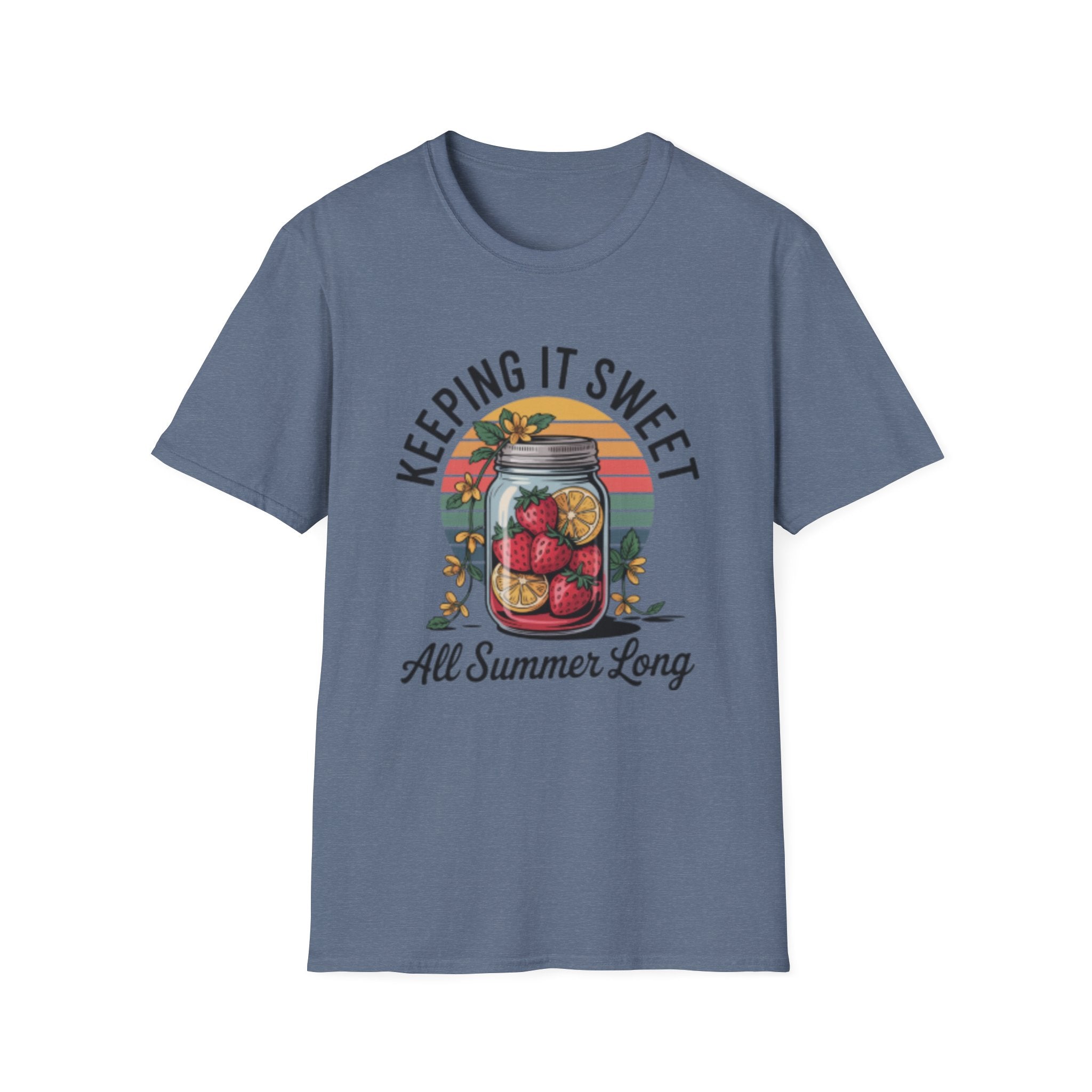 Keeping It Sweet mason jar shirt | T-Shirt, summer fruit design