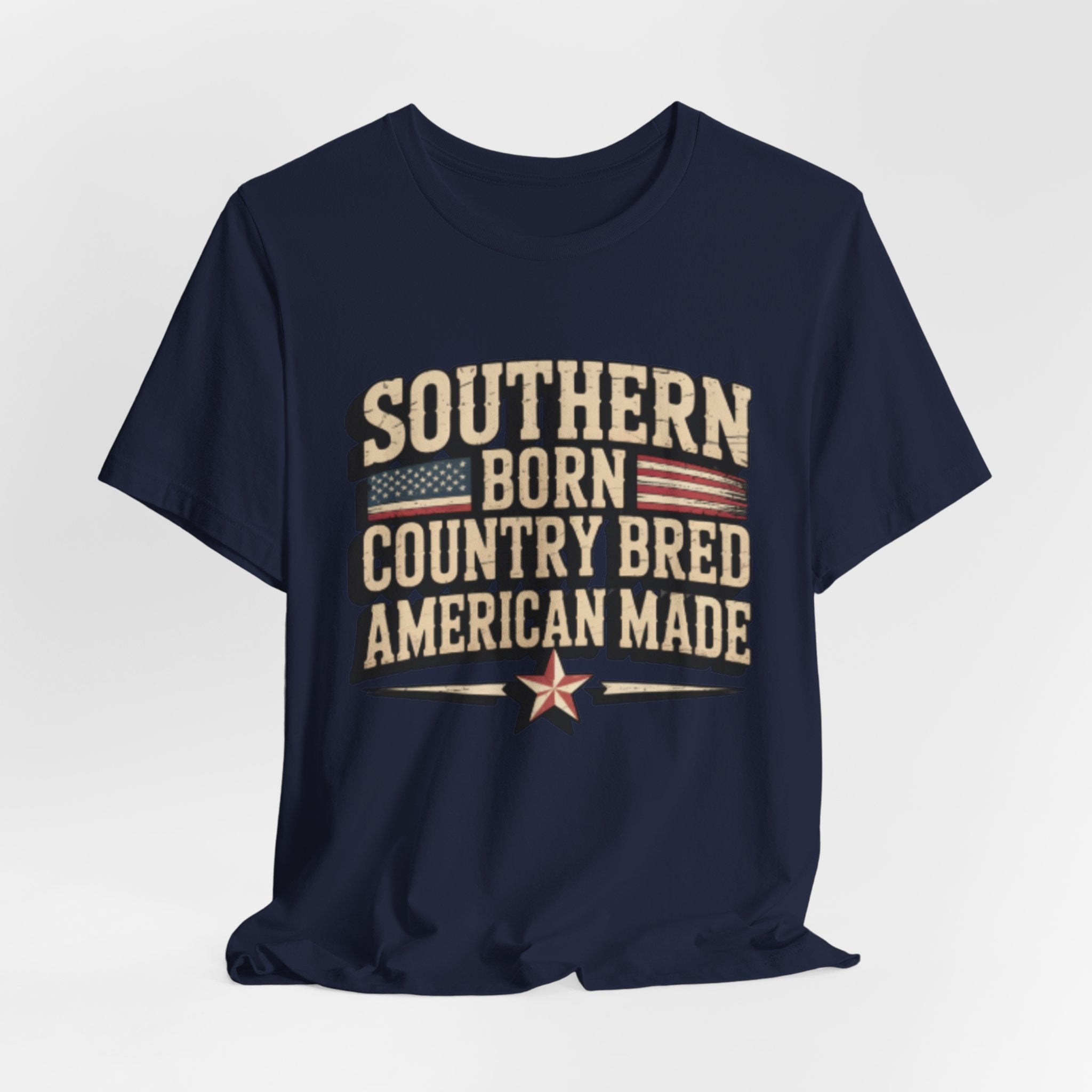 Southern Born Country Bred American Made Tee