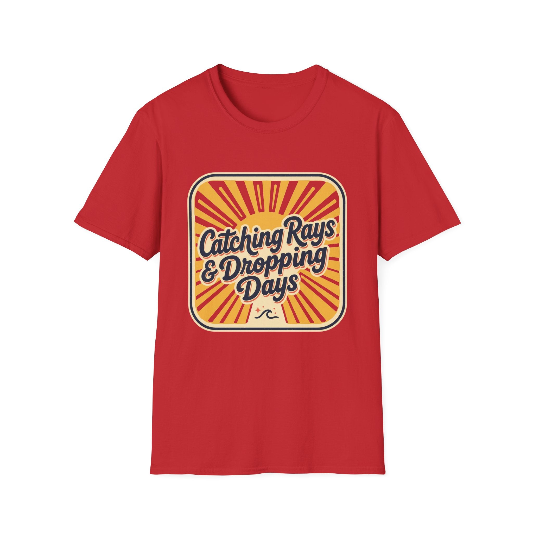Catching Rays & Dropping Days Retro Sun Tee