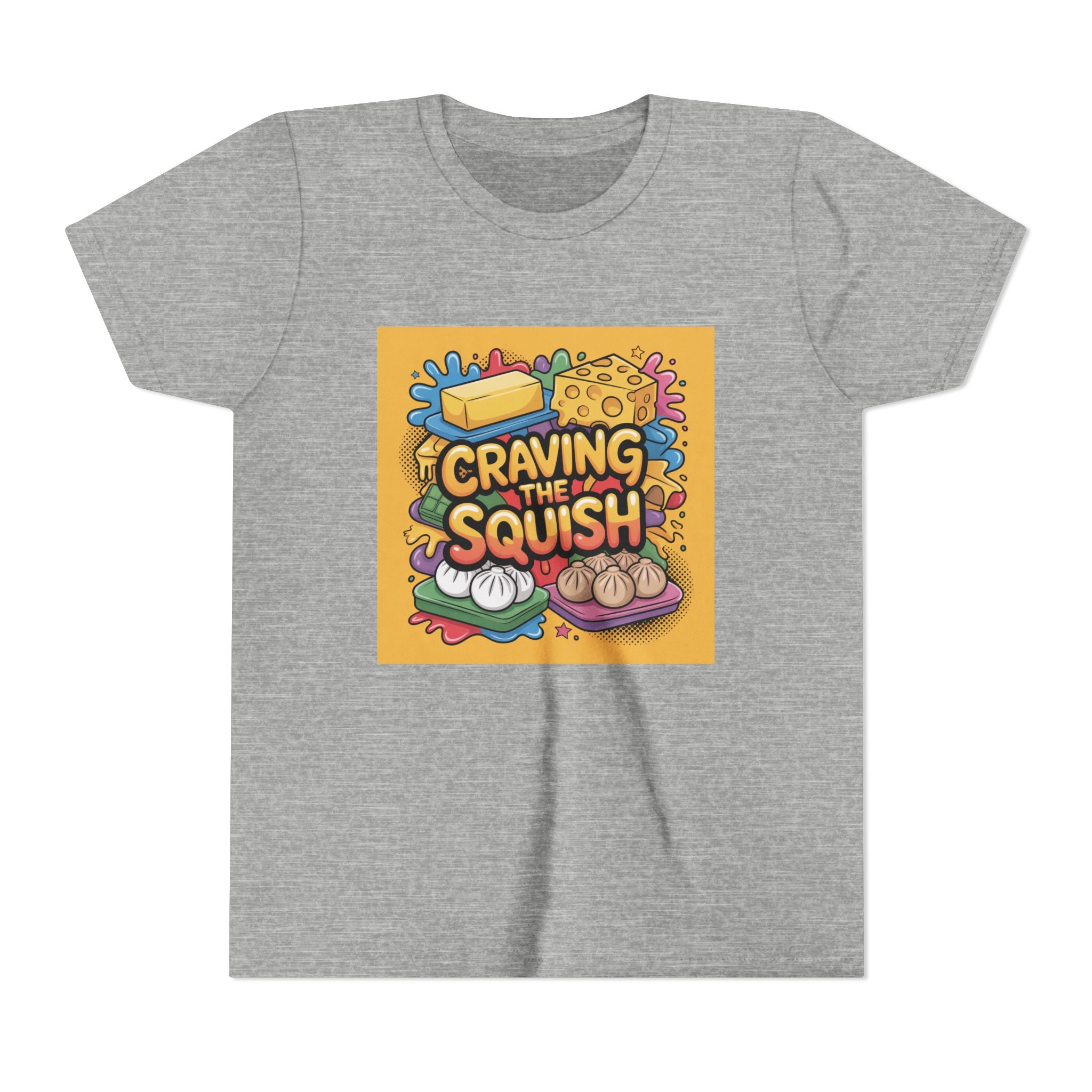 Craving the Squish Youth Tee — Cute Kawaii Food Graphic Shirt