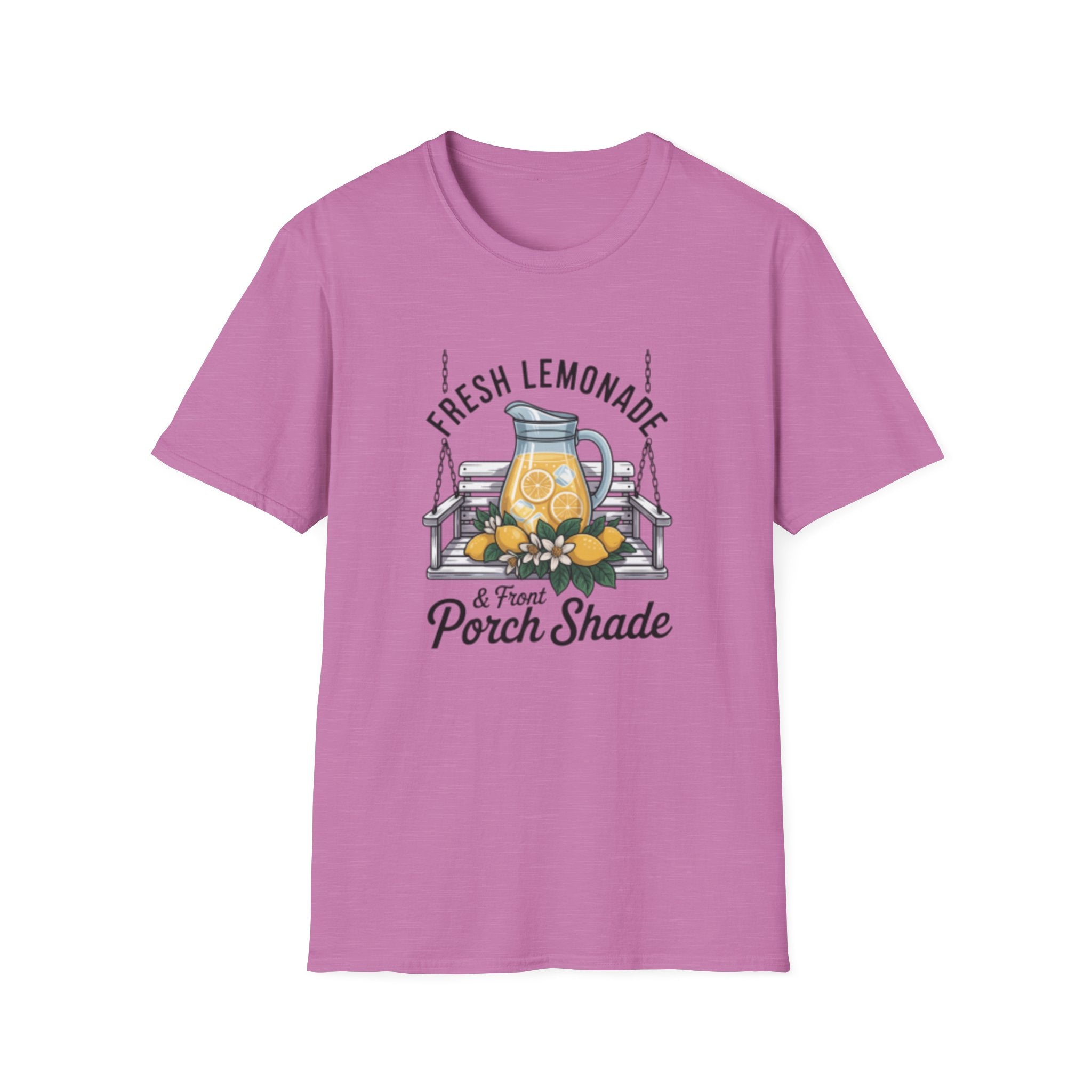 Fresh Lemonade Front Porch Shade T-Shirt | Porch Shade Summer Drink Design