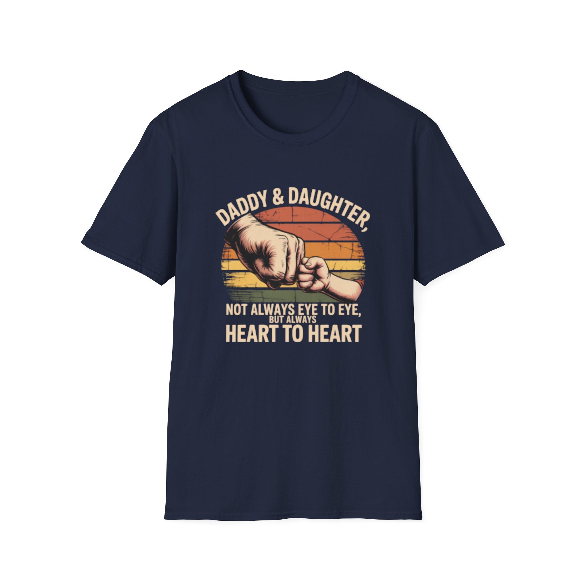 Daddy & Daughter Vintage Fist Bump T-Shirt