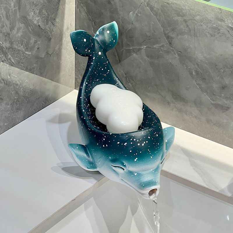 Dolphin Ceramic Soap Dish