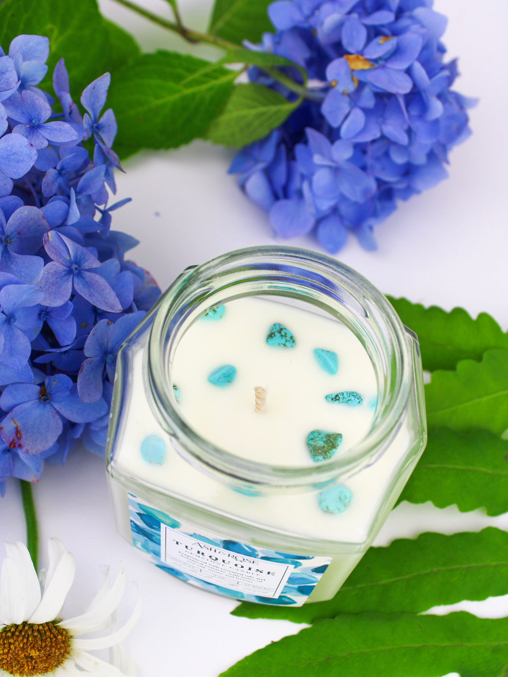 Crystal Candle – Gemstone Soy Wax Candle