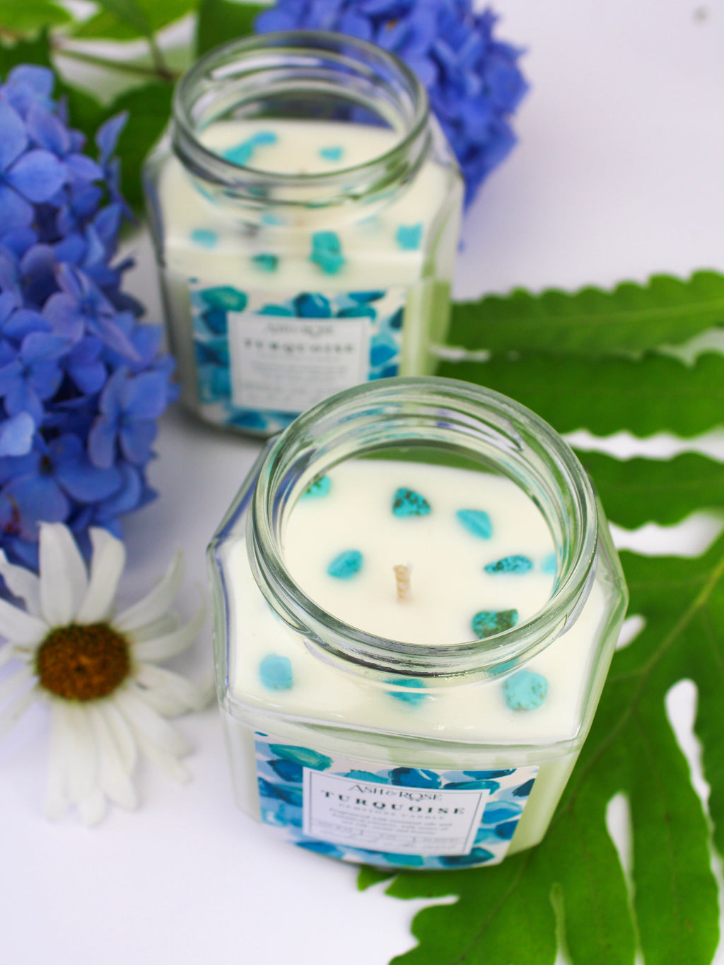 Crystal Candle – Gemstone Soy Wax Candle