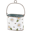 Daisy & Bee Metal Bucket (Large or Small)