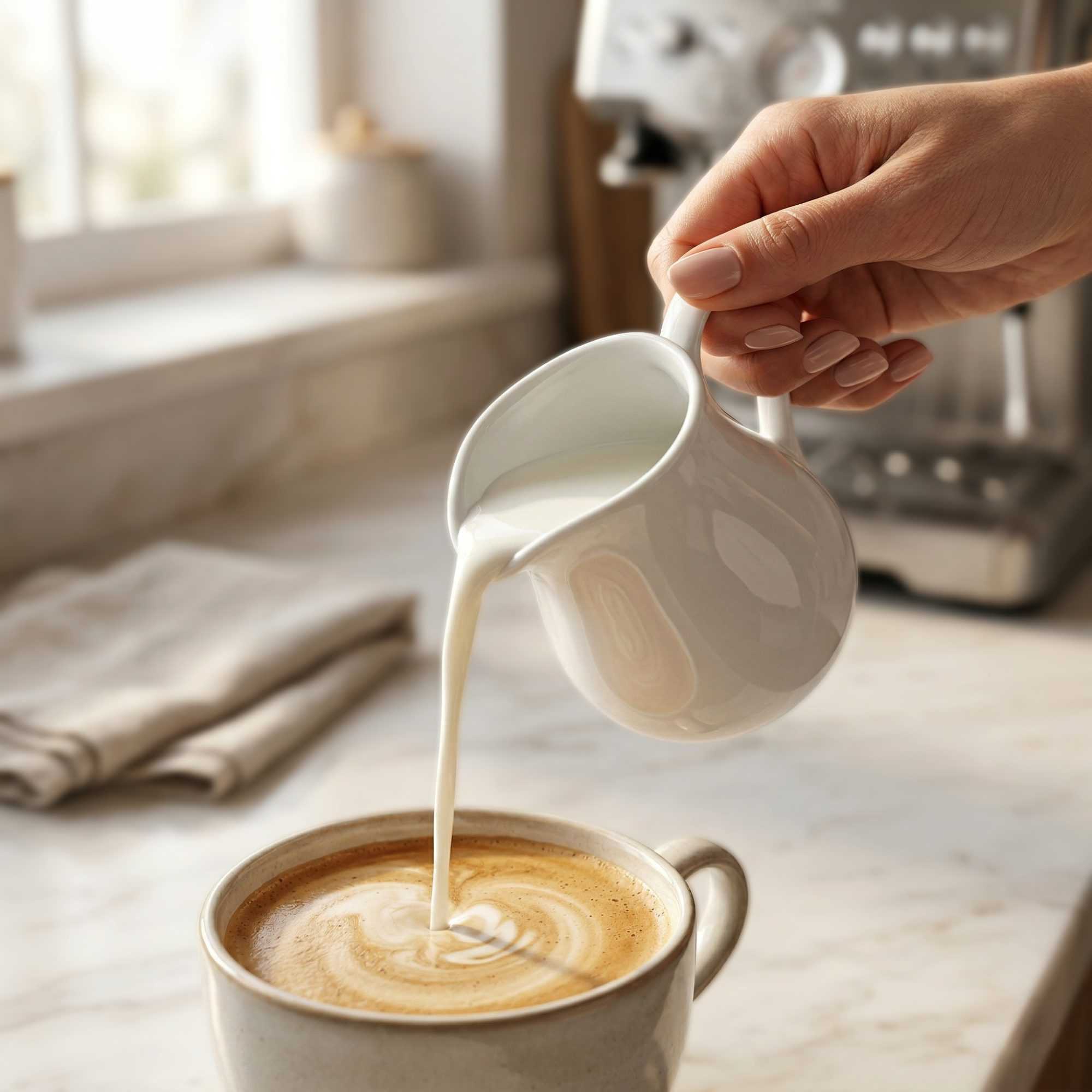 White Porcelain Cream Cup 4 oz