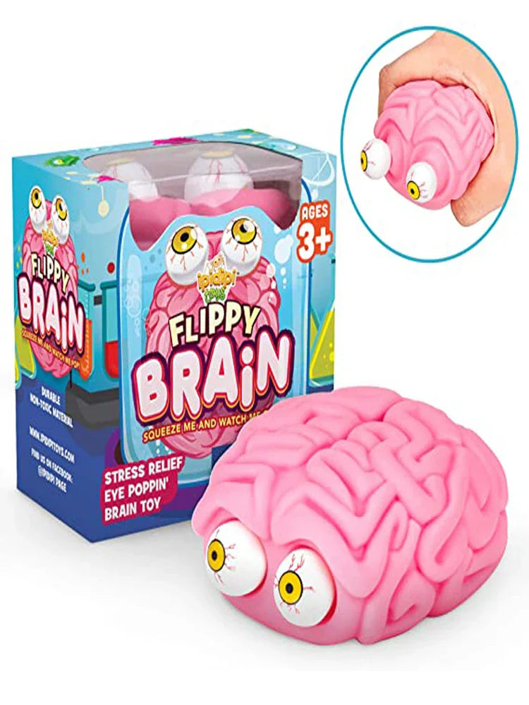 Flippy Brain Eye-Popping Fidget Toy
