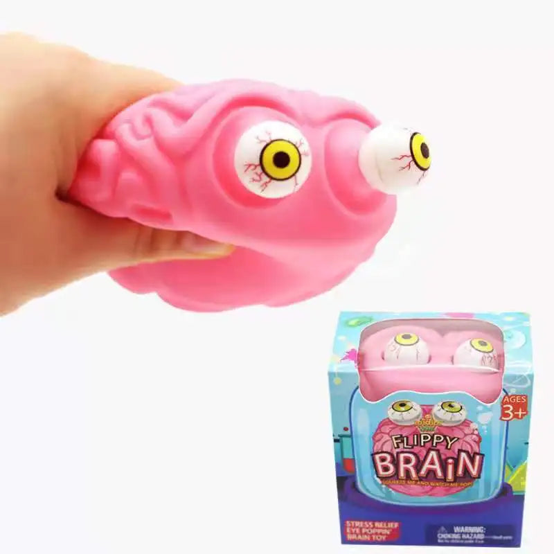 Flippy Brain Eye-Popping Fidget Toy