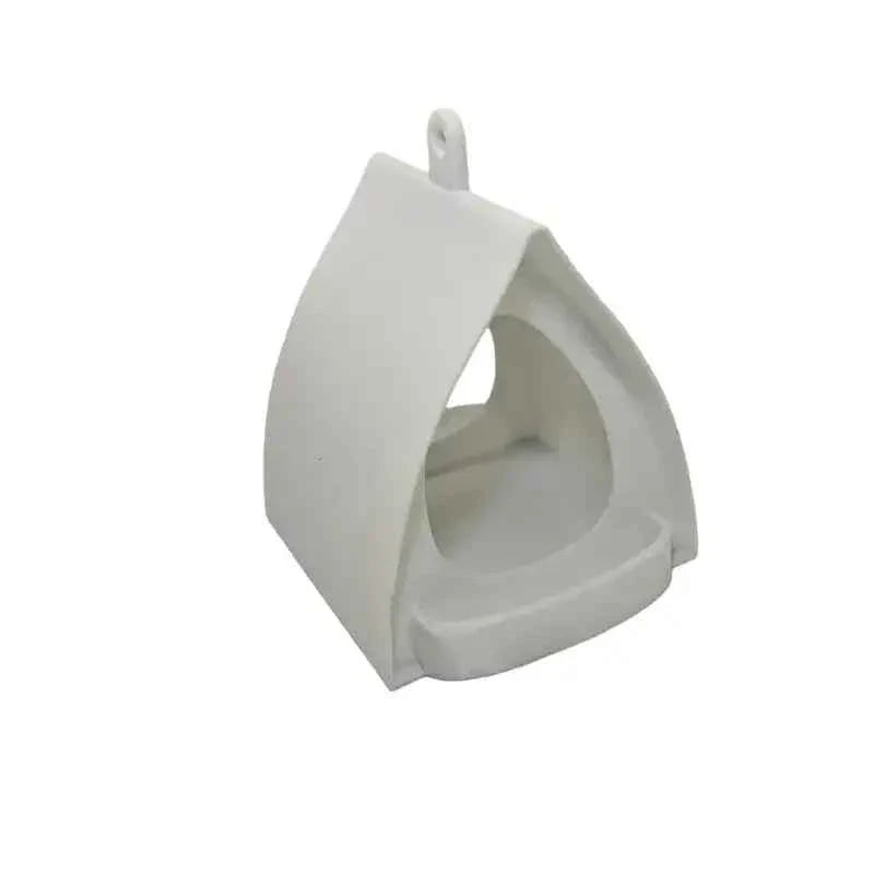 Large Capacity Hanging Bird Feeder with Roof