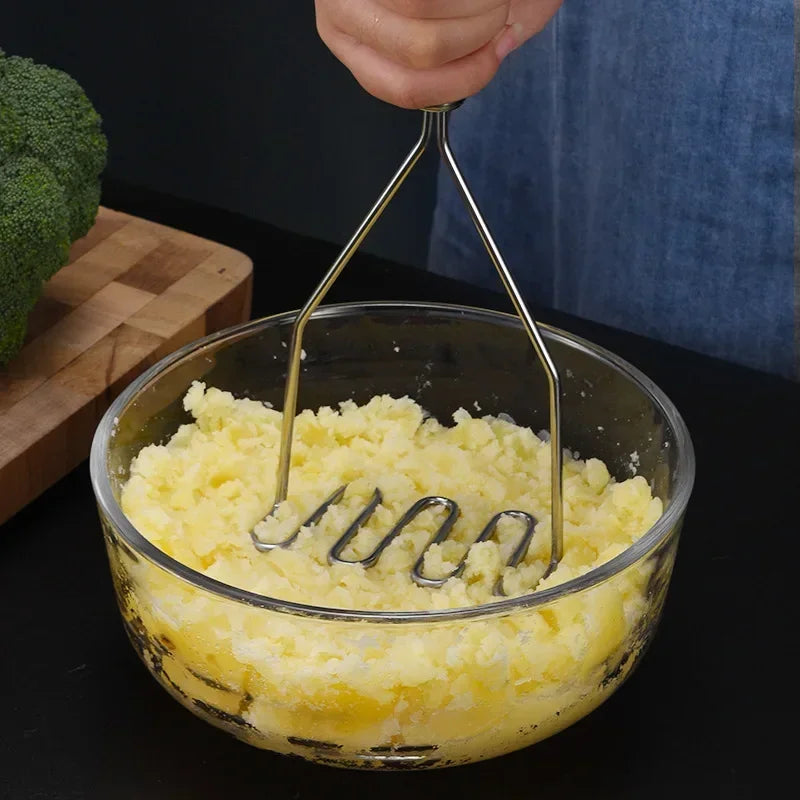 Stainless Steel Potato & Vegetable Masher