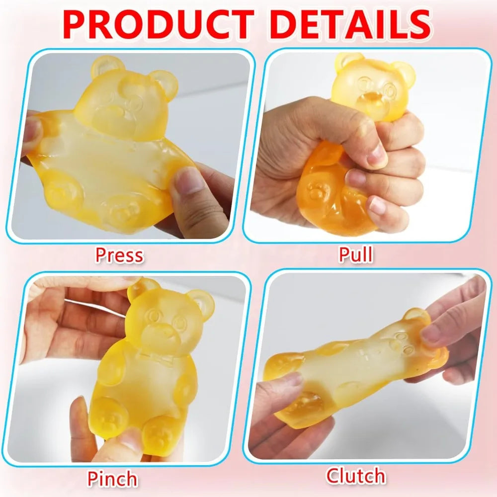 Squishy Mini Gummy Bear Stress Toy