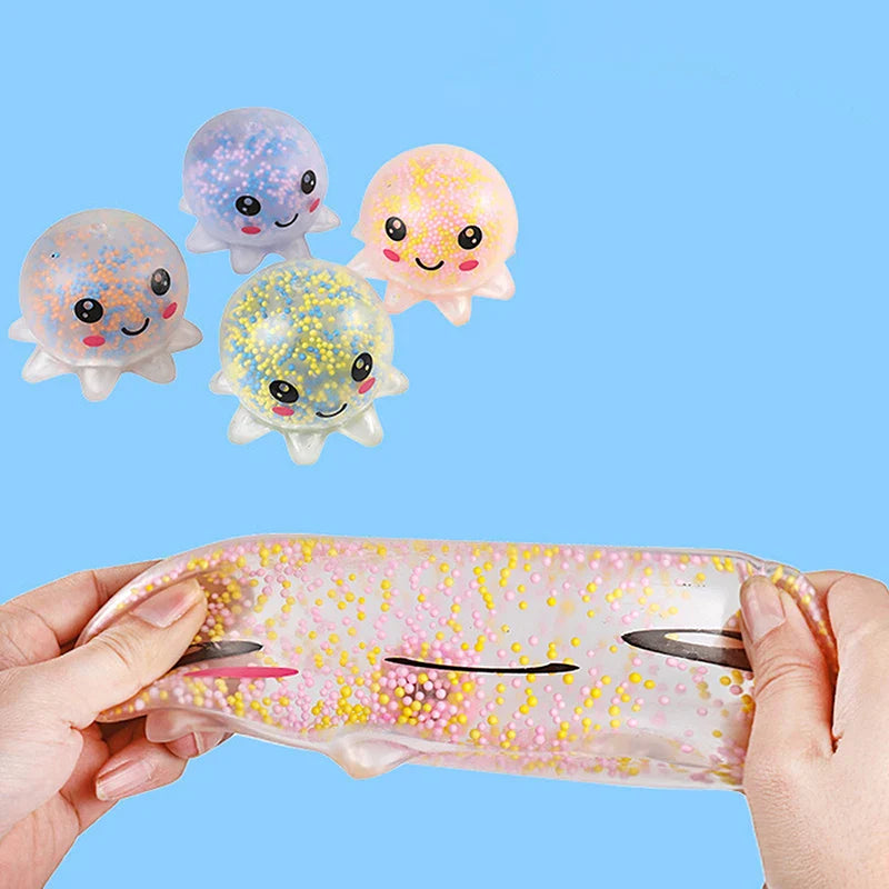 Glow-in-the-Dark Squid Squeeze Ball