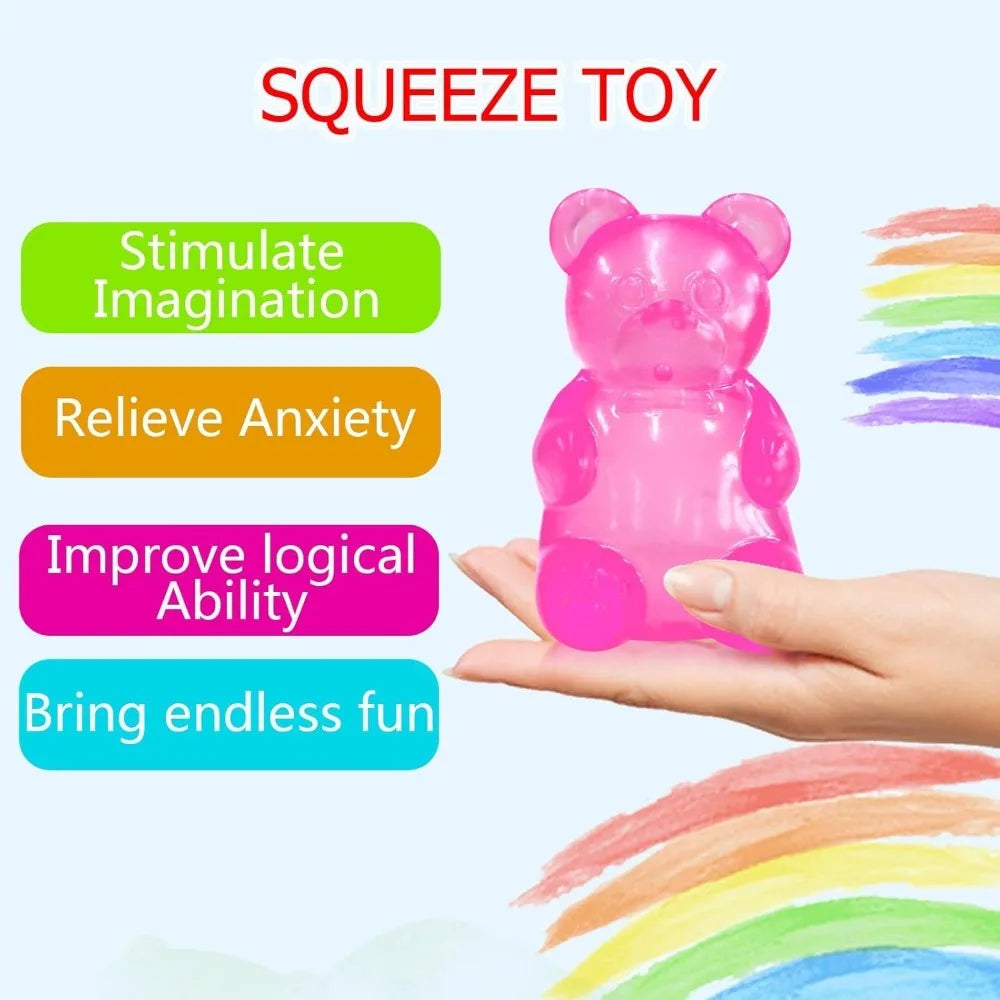 Squishy Mini Gummy Bear Stress Toy